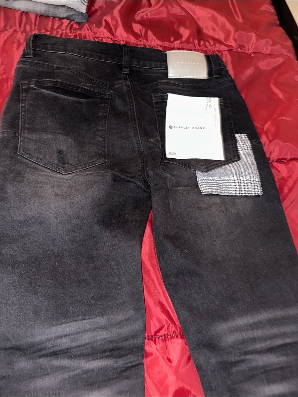 Black Distressed Slim Jeans - Picture 10 of 10